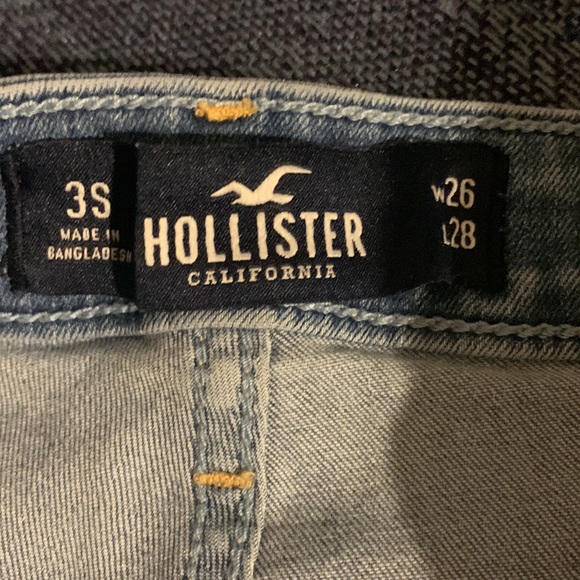 blue high rise super skinny jeans - Picture 3 of 4